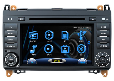 【奔馳benz A B C系列車載DVD GPS導航一體機】價格,廠家,圖片,GPS導航終端設備,廣州航輝電子-