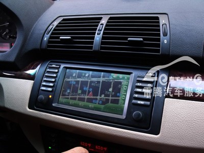 寶馬x5原車屏幕升級加裝導航功能說明及產品特點